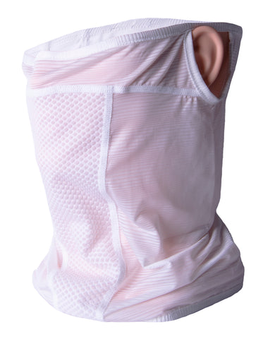 Neck Gaiter Bandana Face Mask (White)